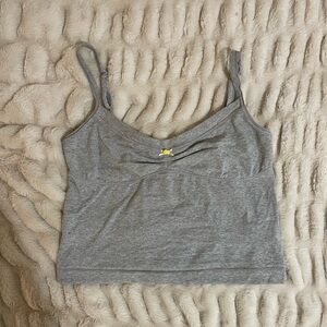 Free People Gray Camisole Top